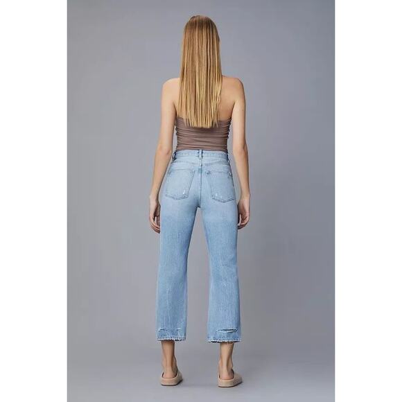 DL1961 Emilie Straight Ultra High Rise Vintage Jeans Size 29 - Picture 7 of 11